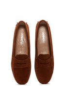 Kadın Deri Süet Loafer | Derimod