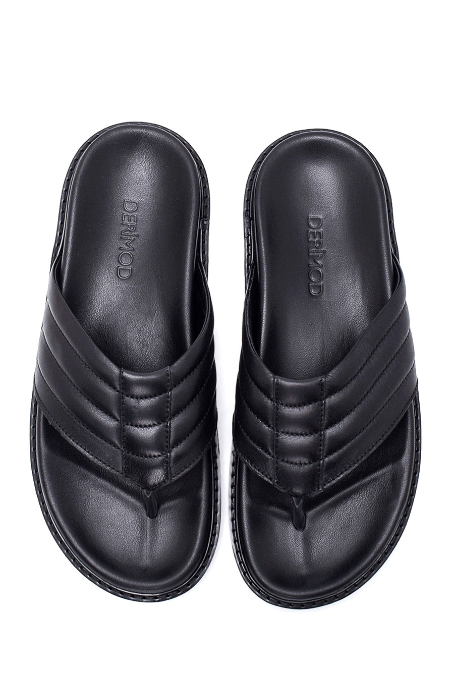 Men's Leather Slippers