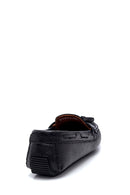 Women's Tasseled Leather Loafer | Derimod