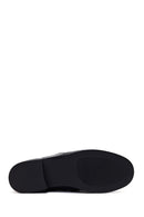 Kadın Siyah Deri Maskülen Loafer | Derimod