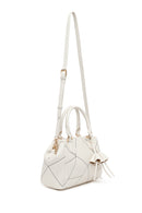Woman Cream Long Strap Printed Shoulder Bag | Derimod