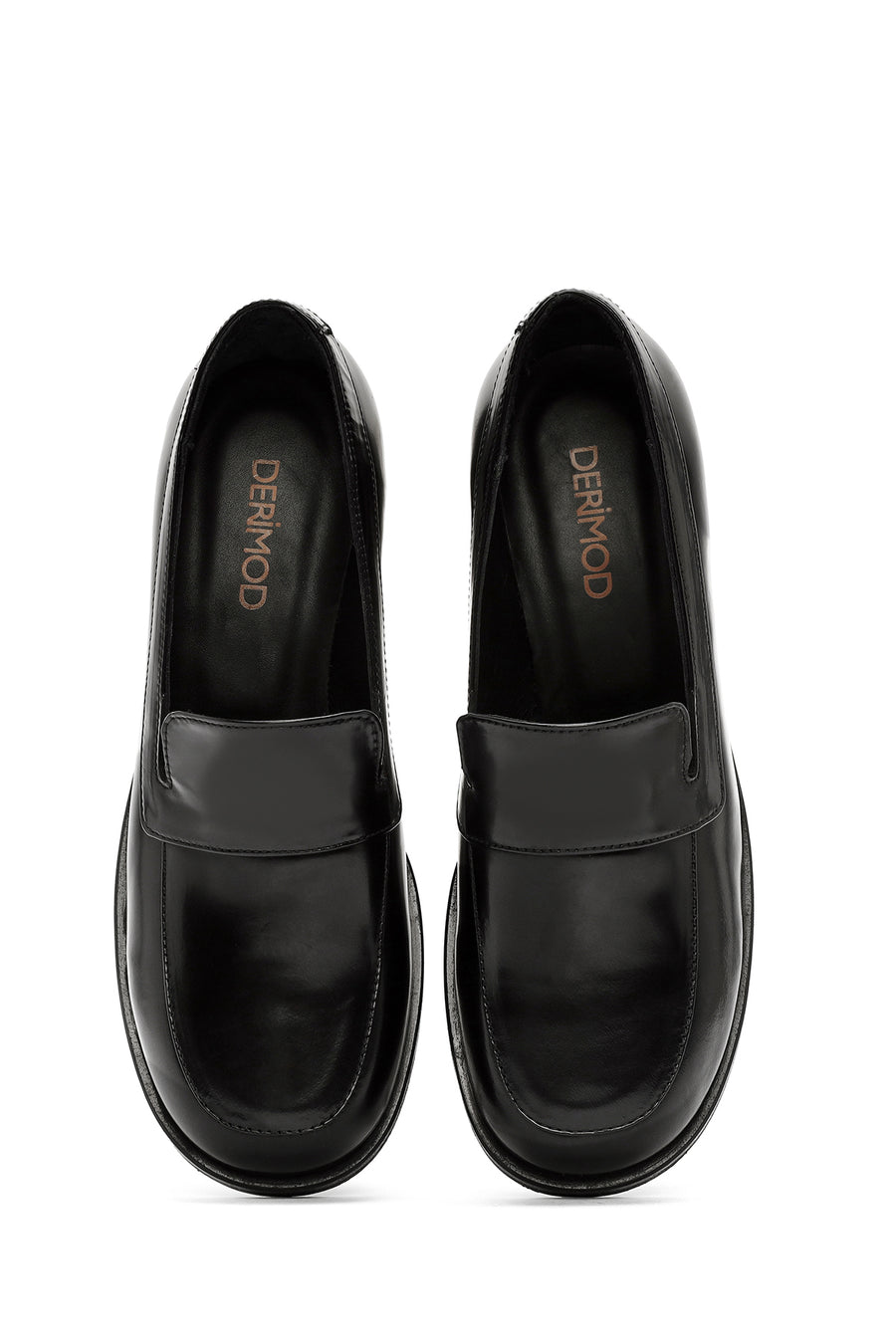 Women's Black Classic Leather Loafer