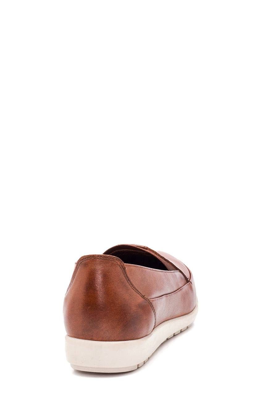Women's Tan Leather Comfort Loafer