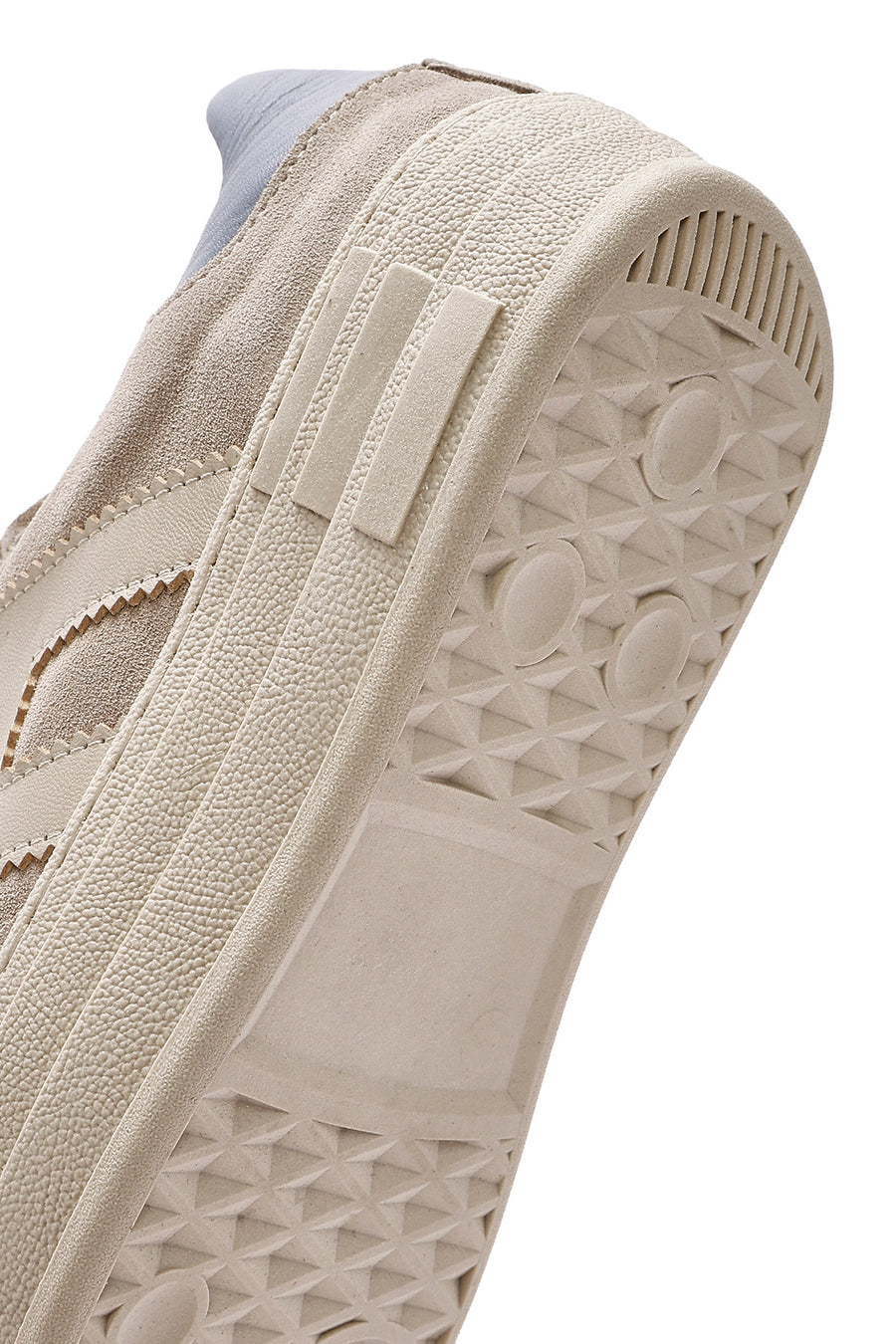 Kadın Bej Bağcıklı Süet Deri Sneaker
