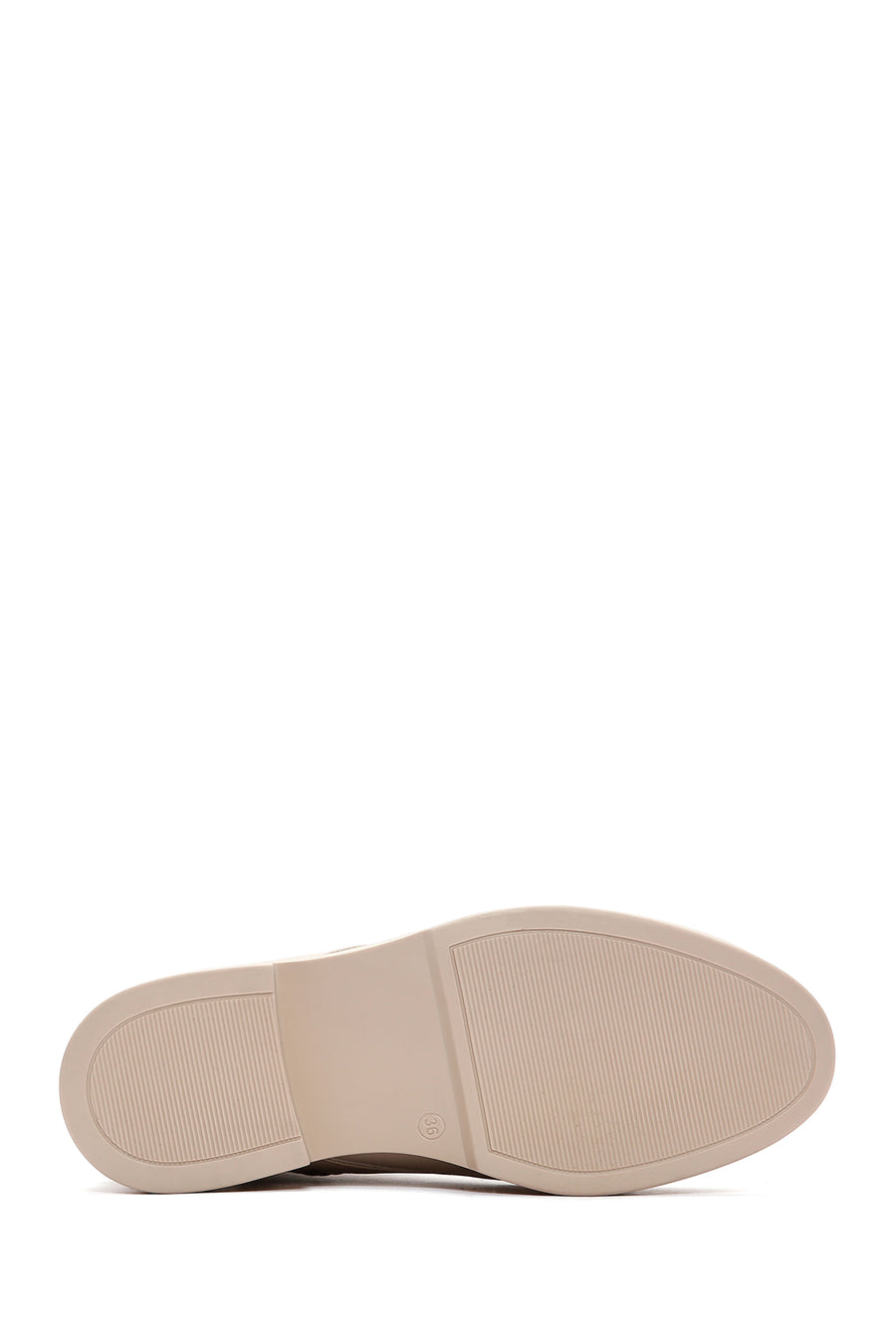 Women's Cream Zippered Boots