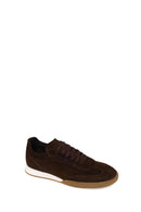 Male Brown Lace-Up Suede Leather Sneaker | Derimod