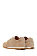 Male Beige Lace-up Suede Leather Sneaker | Derimod