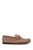 Erkek Deri Süet Loafer | Derimod