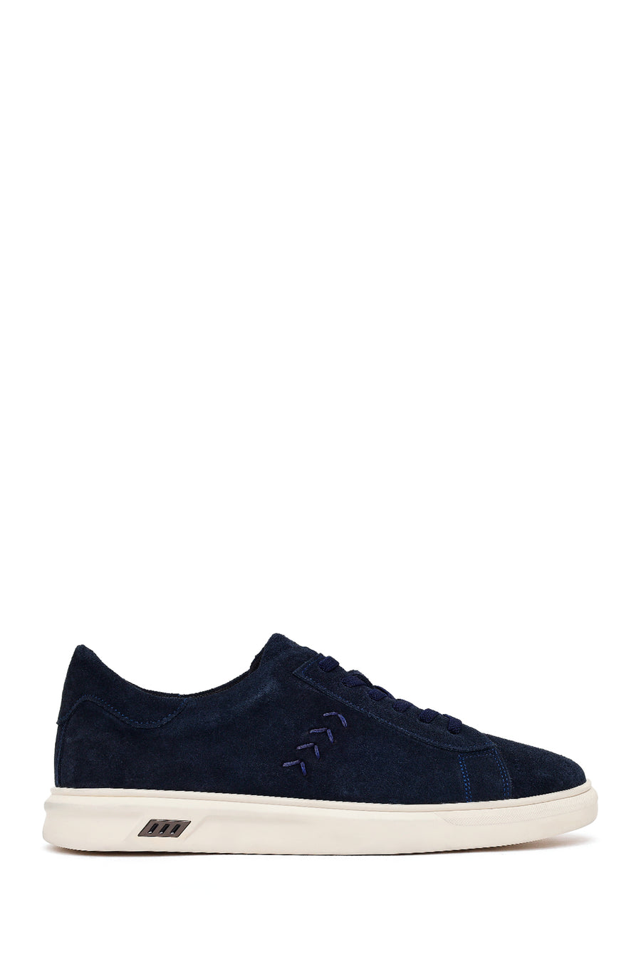 Erkek Lacivert Bağcıklı Süet Deri Sneaker 26SFD680210 | Derimod
