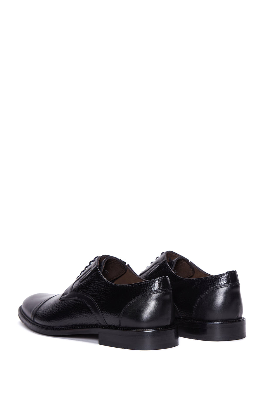 Men's Black Leather Classic Shoes