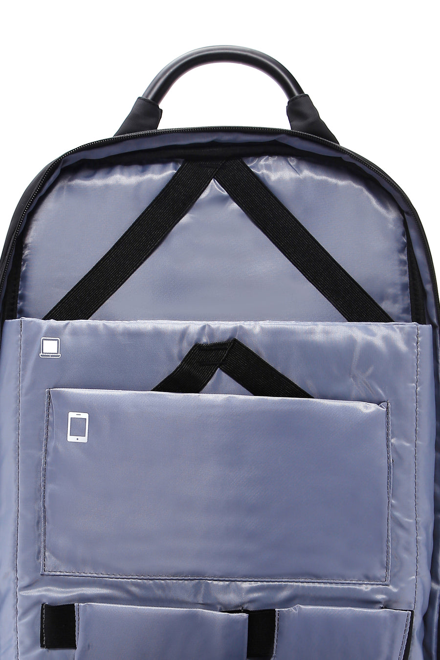 D-Pack Unisex Siyah Teknolojik Kumaş Sırt Çantası