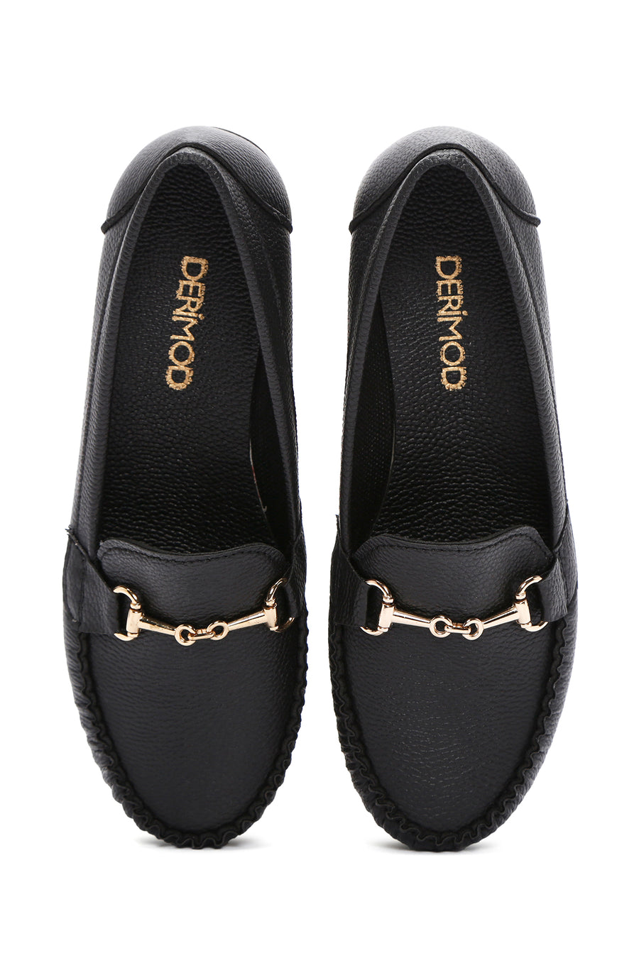Women's Black Wedge Heel Loafer