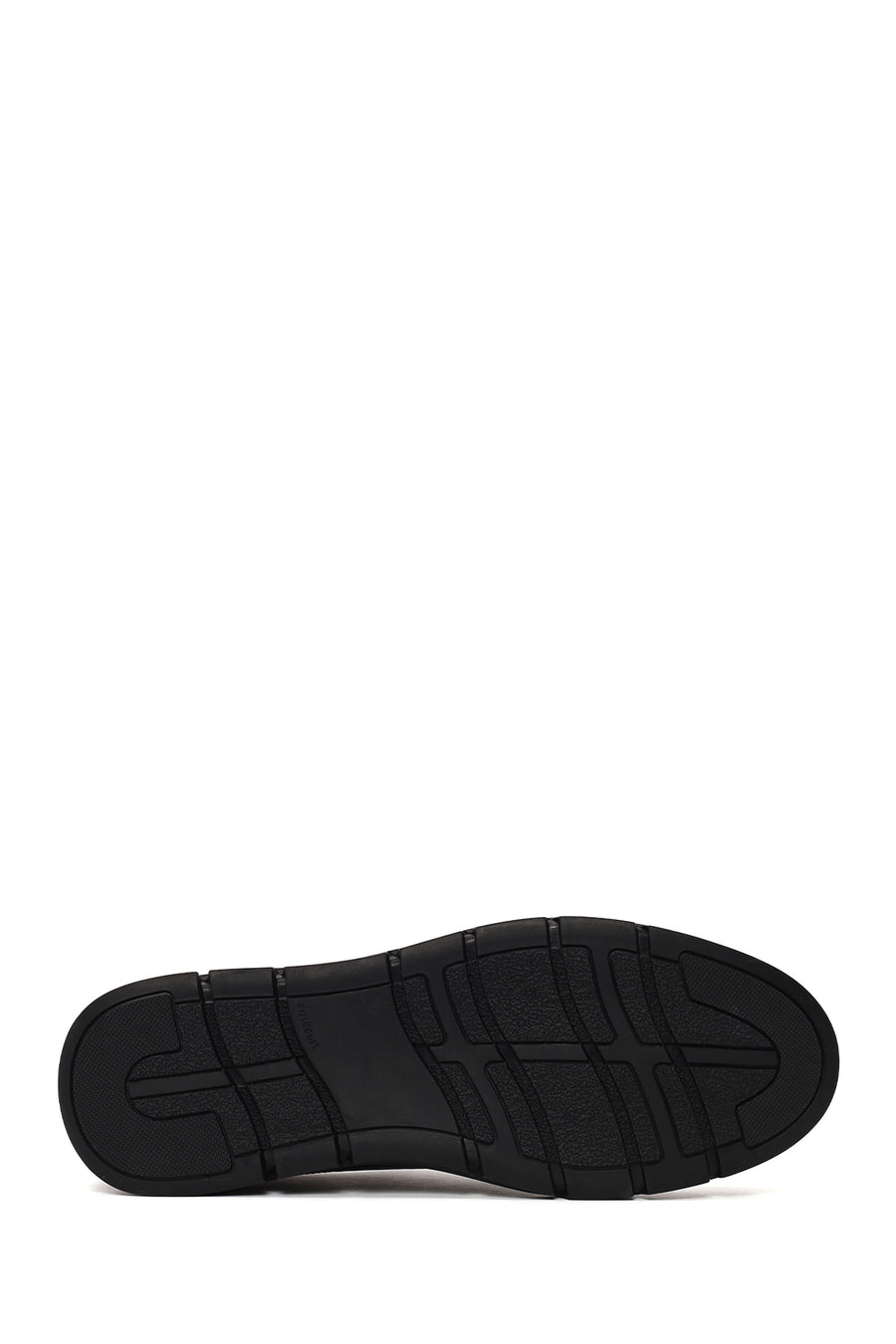 Male Black Lace-up Leather Casual Shoes