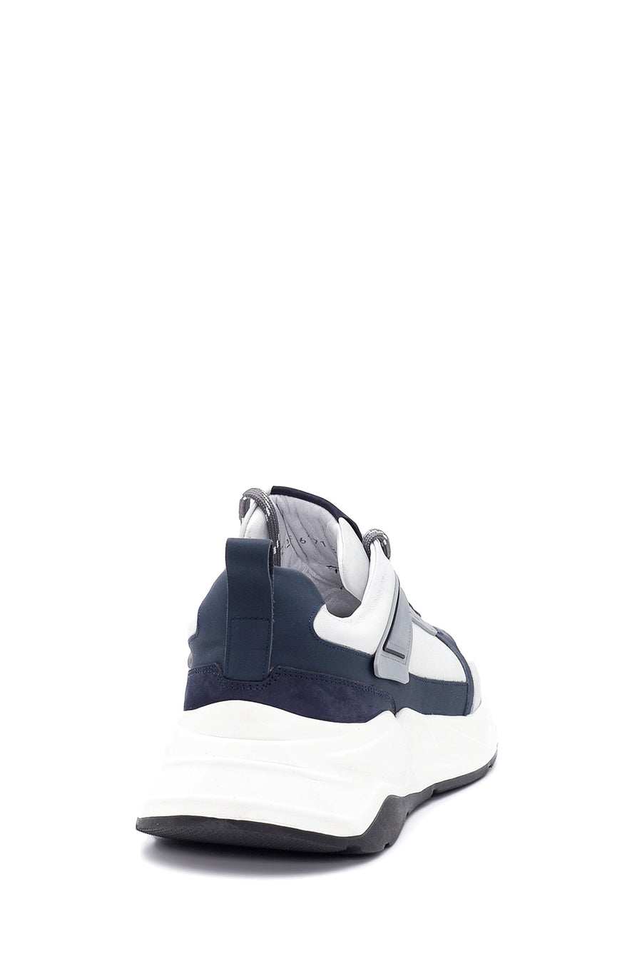 Erkek Deri Şerit Detaylı Sneaker