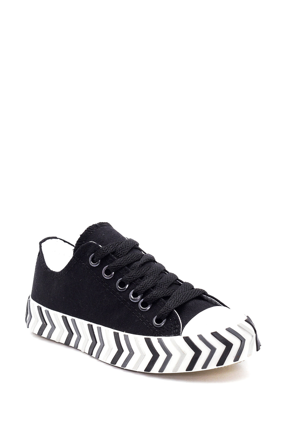 Kadın Renkli Tabanlı Sneaker