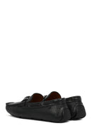 Erkek Siyah Tokalı Deri Casual Loafer | Derimod