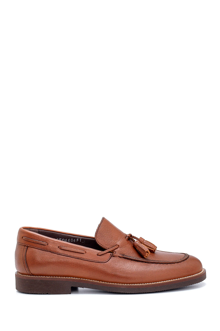 Men's Leather Tassel Detailed Loafer 21SFD6606FT | Derimod