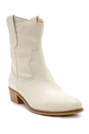Women's Leather Cowboy Boots | Derimod