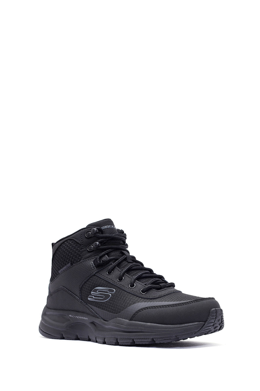 Skechers Erkek Siyah Escape Plan 2.0 - Woodrock Bağcıklı Spor Bot