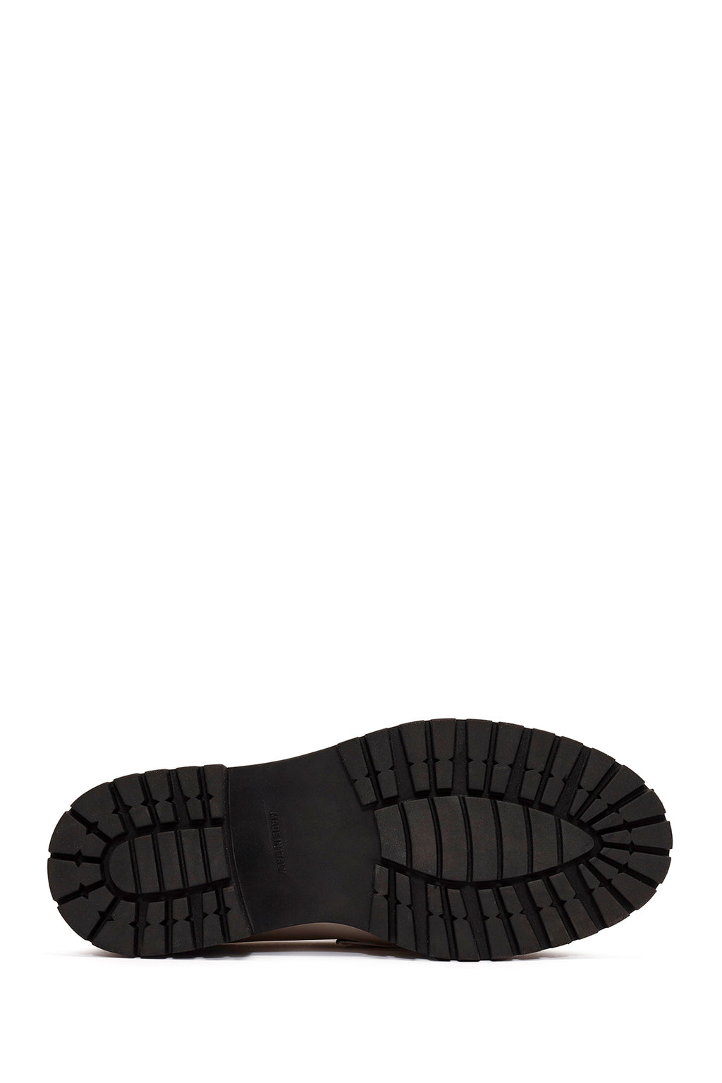 ACBC x Derimod Kadın Krem Kalın Tabanlı Maskülen Loafer