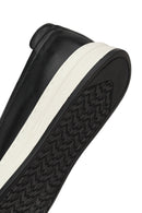 Erkek Siyah Deri Casual Loafer | Derimod