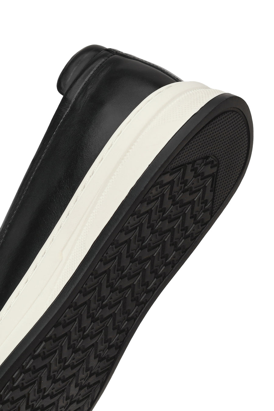 Erkek Siyah Deri Casual Loafer