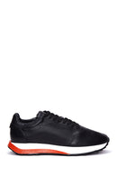Erkek Siyah Deri Sneaker | Derimod
