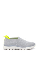 Kadın Gri Neon Detaylı Sneaker | Derimod