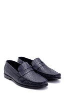Erkek Deri Baskılı Loafer | Derimod