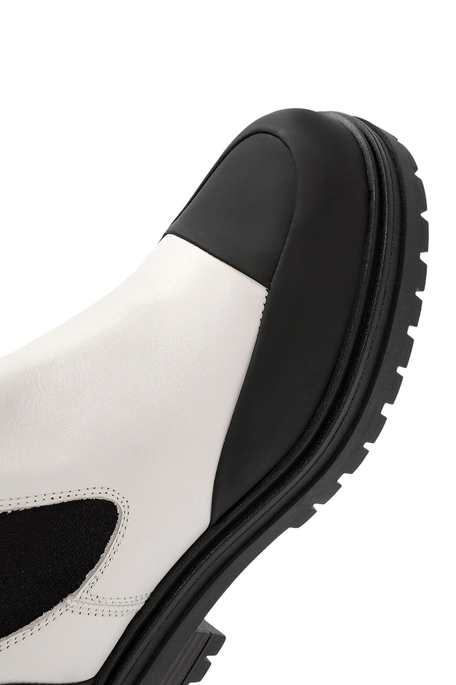 ACBC x Derimod Women's Cream Chelsea Boots