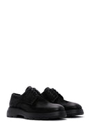 Men's Black Nubuck Leather Casual Shoes | Derimod