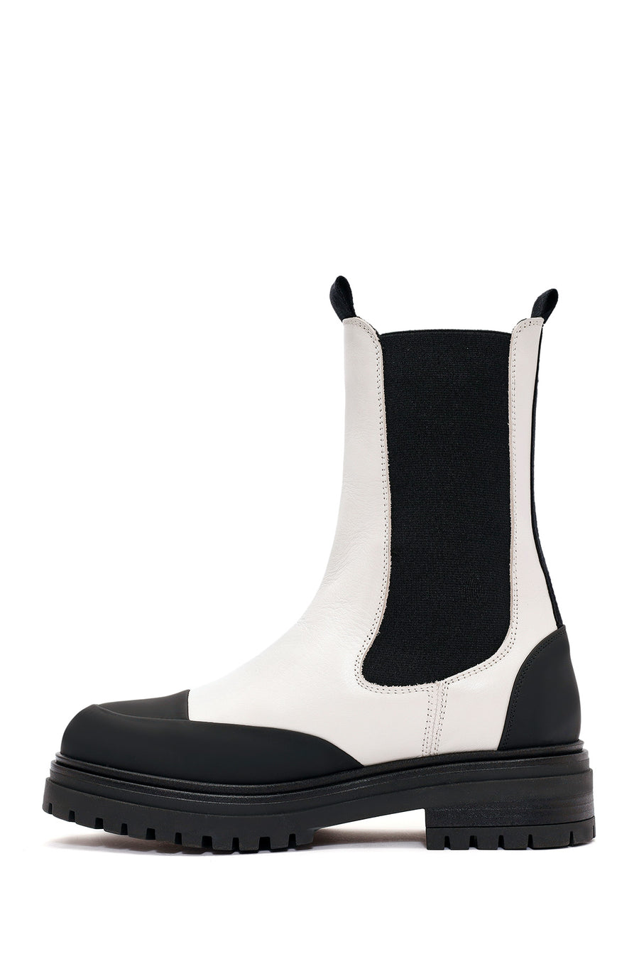 ACBC x Derimod Women's Cream Chelsea Boots