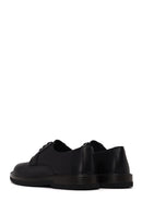 Male Black Lace-Up Leather Casual Shoes | Derimod