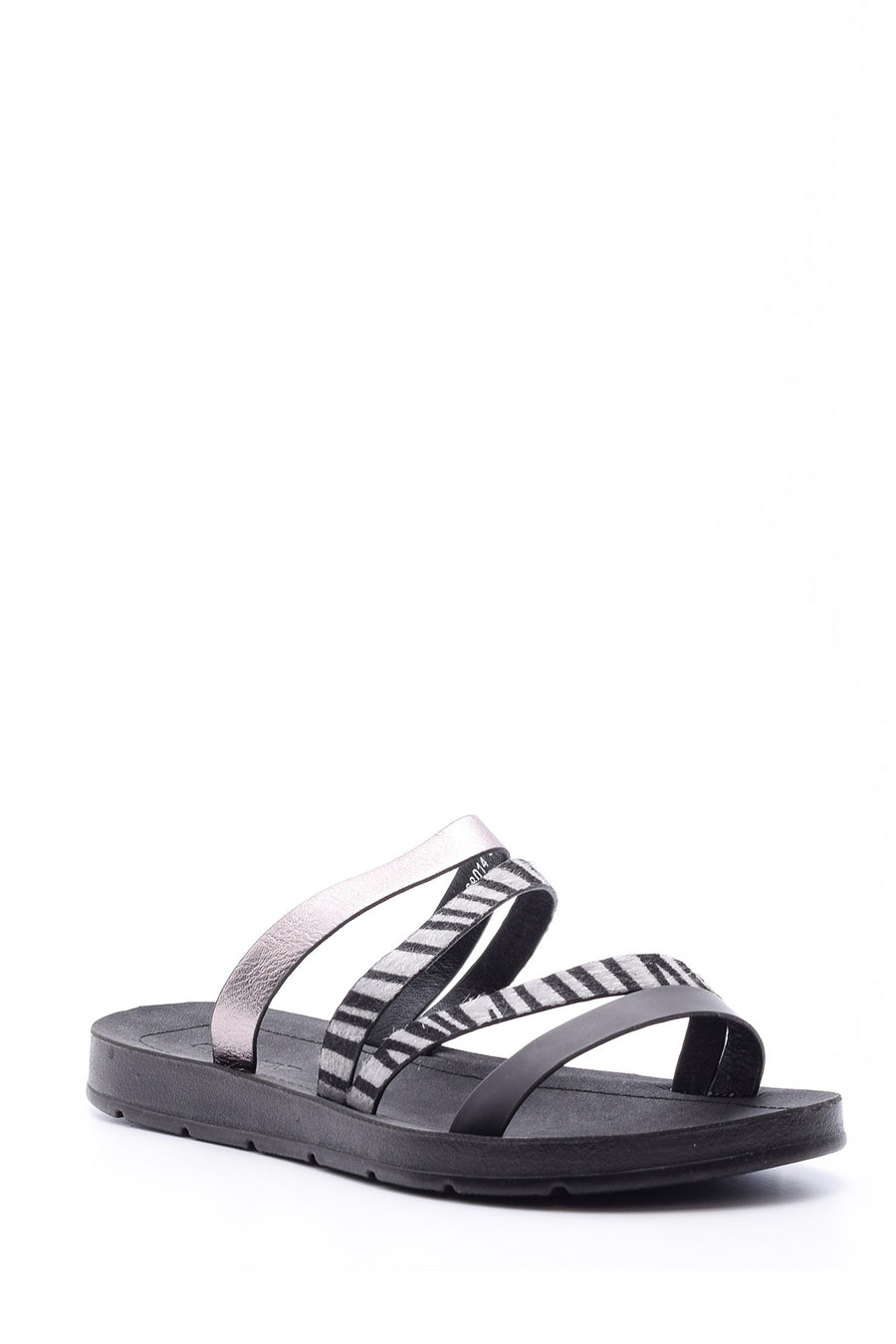 Women's Zebra Detailed Slippers