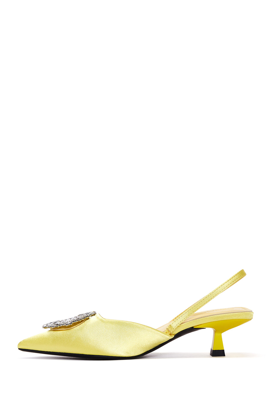 Women's Yellow Stone Heeled Shoes