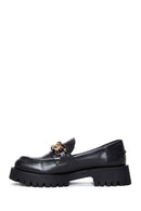 Kadın Deri Zİncirli Loafer | Derimod