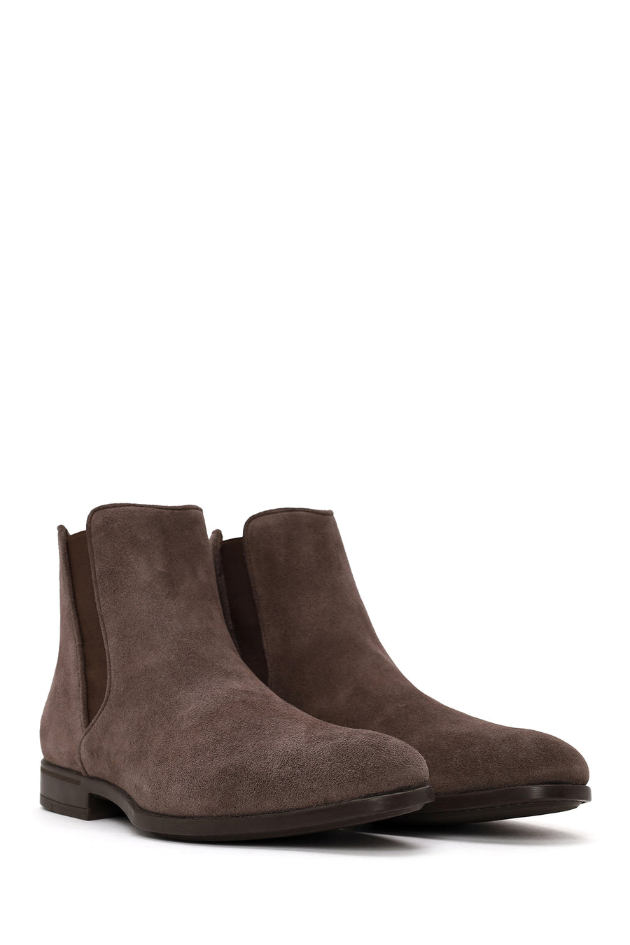 Male Mink Suede Chelsea Boots
