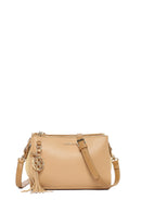 Women's Beige Charm Crossbody Bag | Derimod