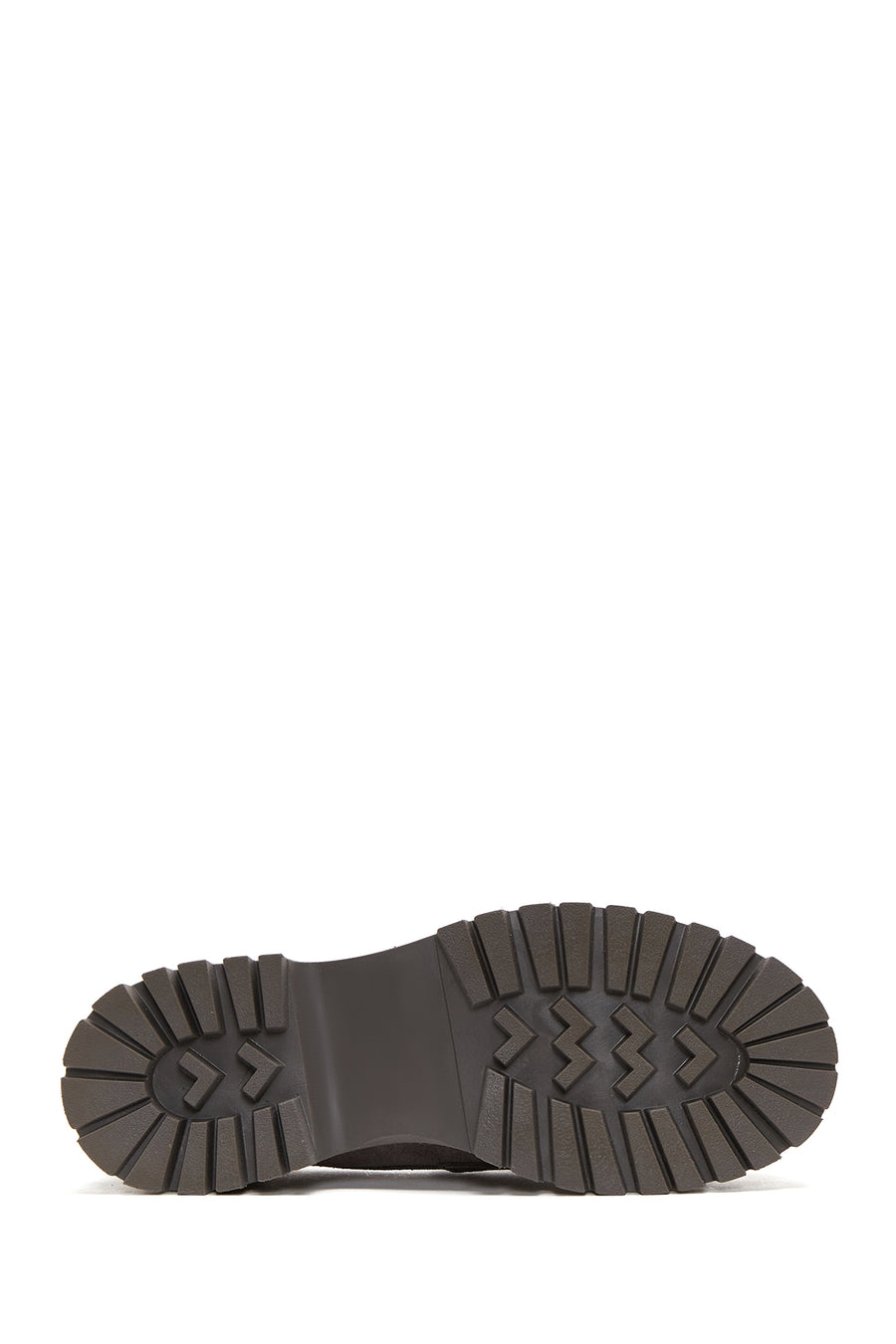 Women's Gray Leather Suede Masculine Loafer