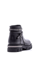 Women's Studded Detailed Leather Boots | Derimod