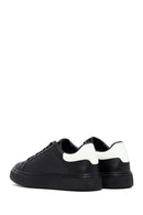 Erkek Siyah Bağcıklı Kalın Tabanlı Sneaker | Derimod