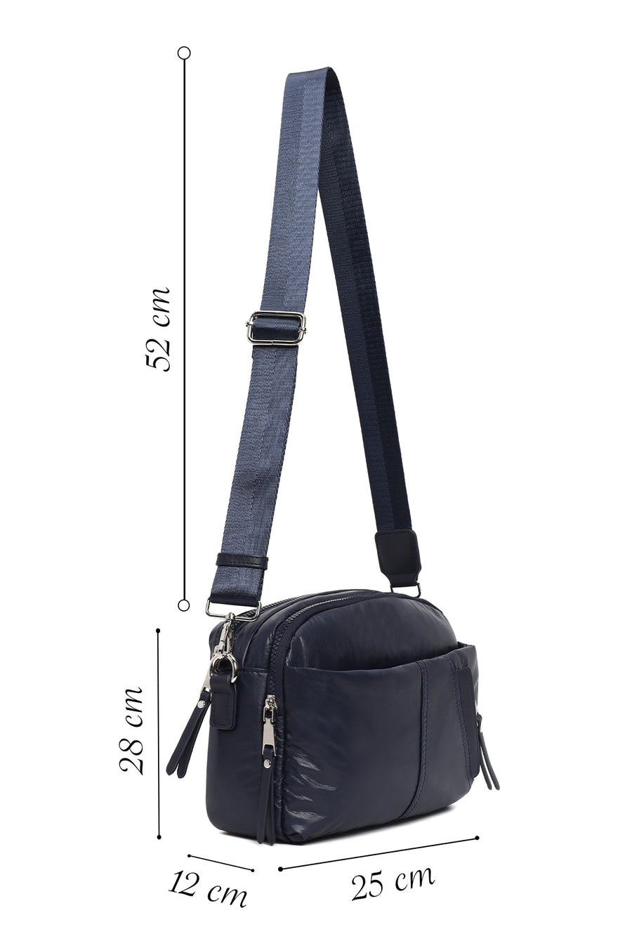 Women's Navy Blue Crossbody Bag