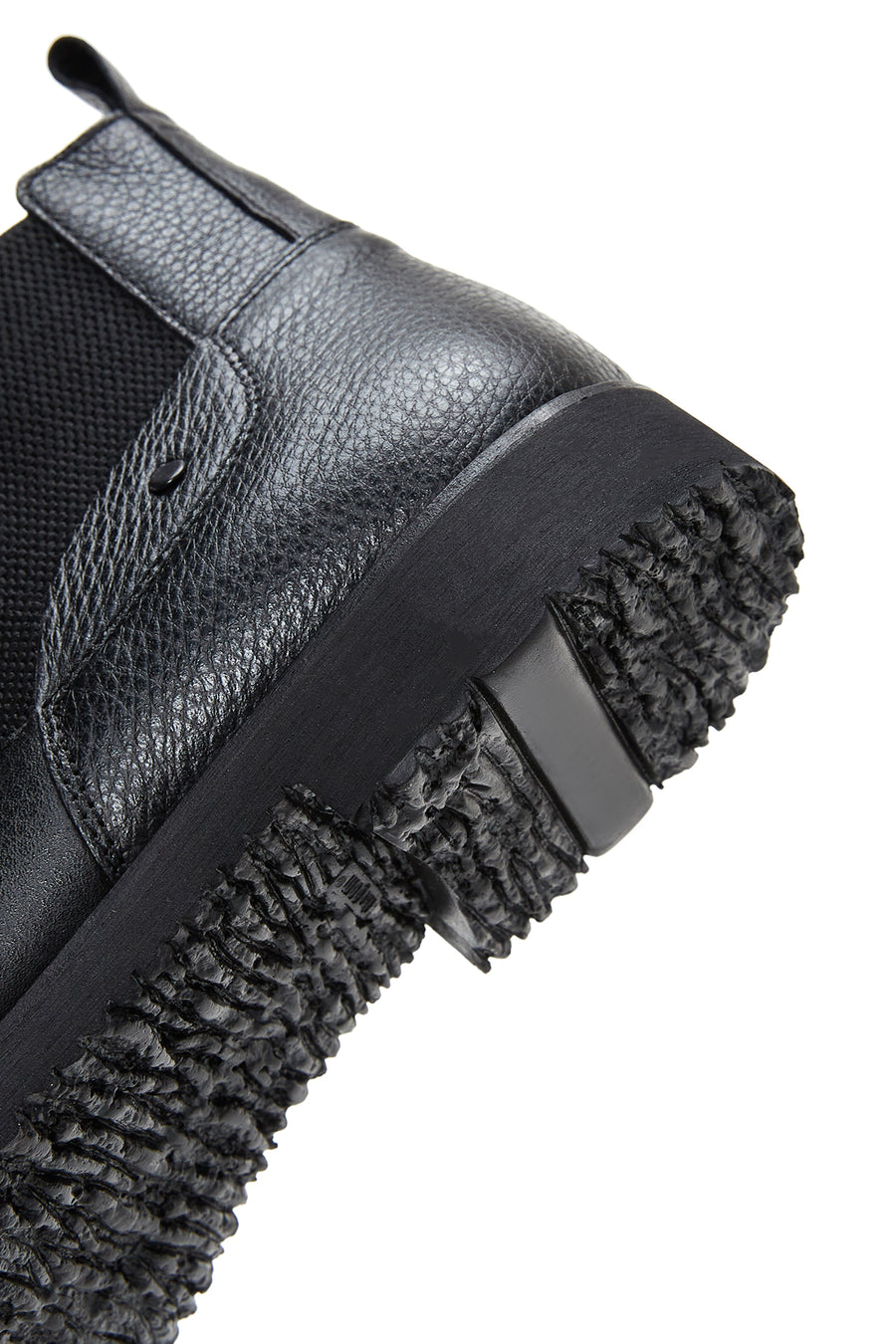 Men's Black Leather Chelsea Boots