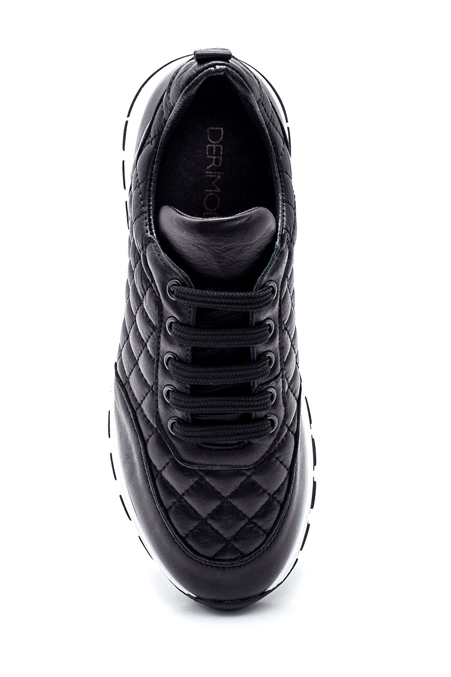 Kadın Deri Kapitone Sneaker