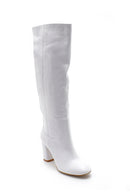 Women's Leather Heeled Boots | Derimod