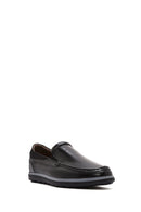 Erkek Siyah Rugan Deri Klasik Loafer | Derimod