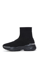 Kadın Siyah Kalın Tabanlı Bilekli Sneaker | Derimod