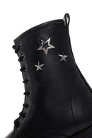 Women's Black Zippered Boots | Derimod