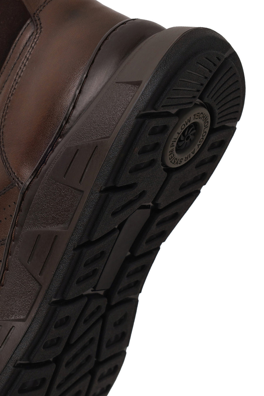 Derimod Fly Erkek Kahverengi Bağcıklı Kalın Tabanlı Deri Casual Sneaker