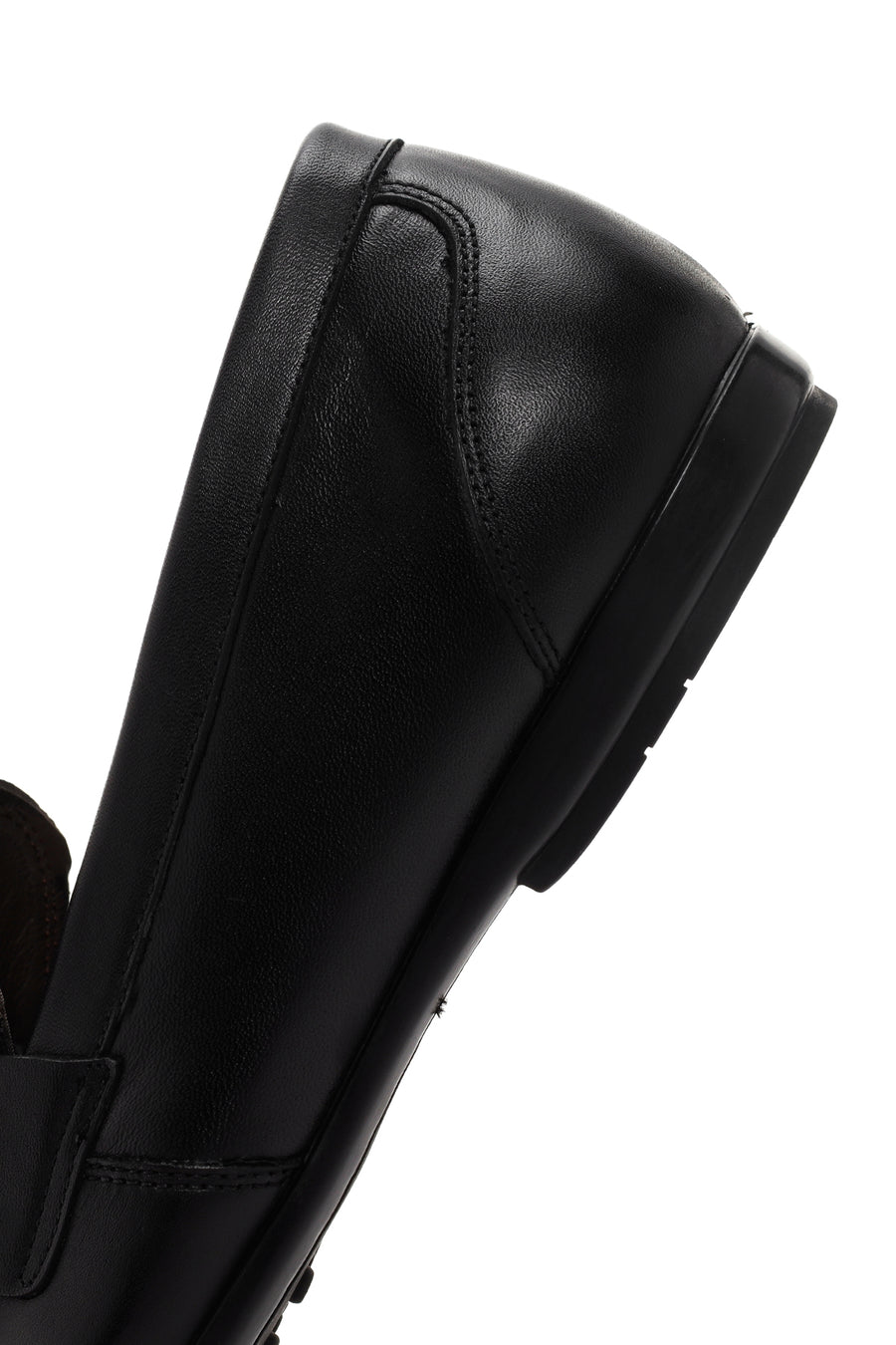 Erkek Siyah Deri Klasik Loafer